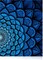 Mandala Diamond Painting Kits for Adults, Blue and Black Pattern 5D Diamond Painting for Adults, DIY Mandala Wall Art, Cross Stitch Pattern Gem Art, Full Round Drill 12x16